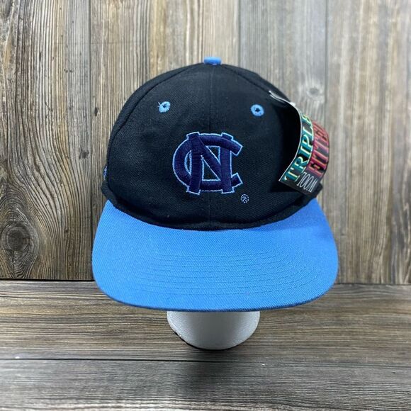 NWT- Vintage North Carolina Tar Heels Snapback Hat Top of the World  90’s Rare - Picture 1 of 5